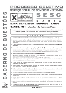 Prova - Calcule Mais