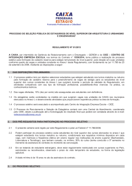 Abertura Edital