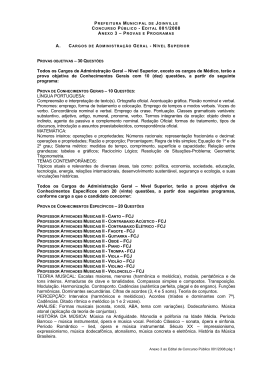 ANEXO 3 – P Todos os Cargos de Administração Geral