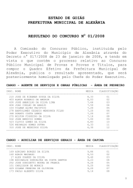 resultado (prova 16/03/2008)