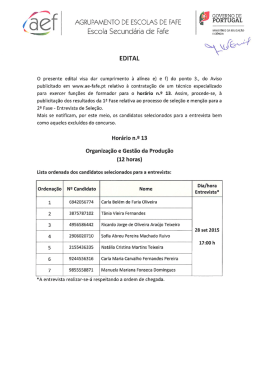 Hor&aacute;rio n.&ordm; 13 - Organiza&ccedil;&atilde;o e Gest&atilde;o da Produ&ccedil;&atilde;o