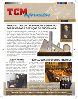 Set - Tribunal de Contas do Munic&iacute;pio de S&atilde;o Paulo