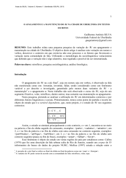 artigo - Instituto de Letras e Ling&uuml;&iacute;stica