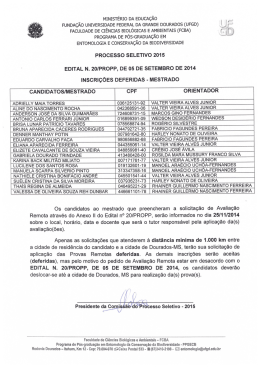 faculdade de ci&ecirc;ncias biol&oacute;gicas e ambientais (fcba)