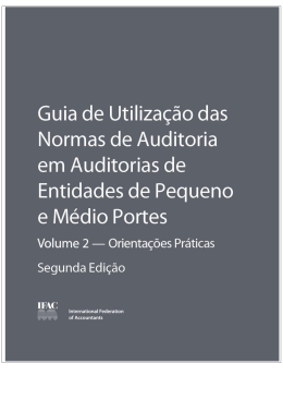 Guia de Utilização das Normas de Auditoria em EPMP