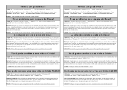 Pesquisa religiosa - Organização Palavra da Vida