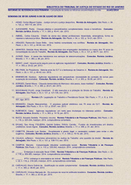 Julho - Tribunal de Justi&ccedil;a do Estado do Rio de Janeiro