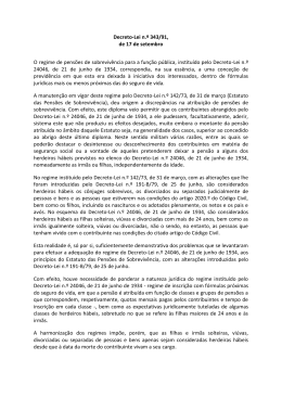 Decreto-Lei n.&ordm; 343/91 - Caixa Geral de Aposenta&ccedil;&otilde;es