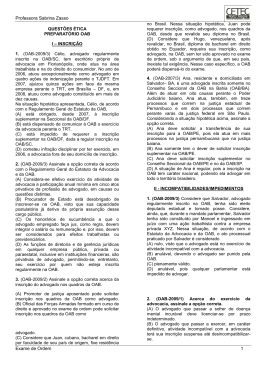I -INSCRI&Ccedil;&Atilde;O