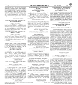 ISSN 1677-7069 - PORTAL CRF-CE Conselho Regional de