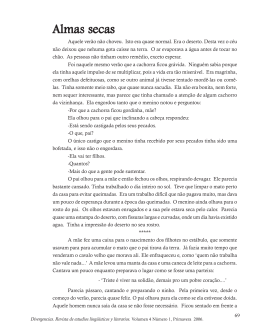 Almas secas - Divergencias - Revista de estudios linguisticos