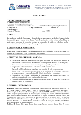 Semiologia e Semiot&eacute;cnica I - FASETE