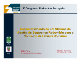 Desenvolvimento de um Sistema de Gest&atilde;o da Seguran&ccedil;a