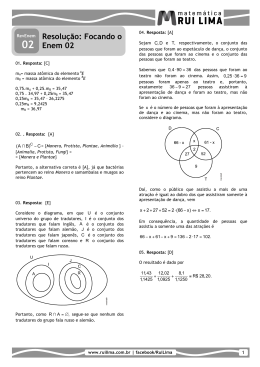 Resolu&ccedil;&atilde;o: Focando o Enem 02
