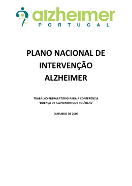 conteúdo do plano nacional de intervenção