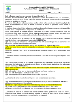 Prova Comentada EGI 2&ordm; periodo
