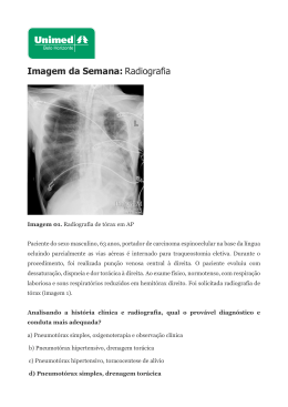 Imagem da Semana: Radiografia