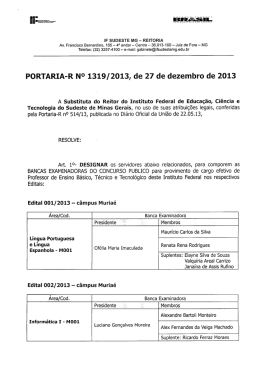 clique para baixar - Instituto Federal do Sudeste de Minas Gerais