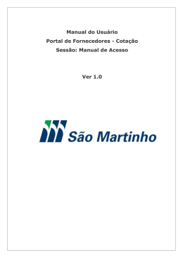 Manual de Acesso Ver 1.0