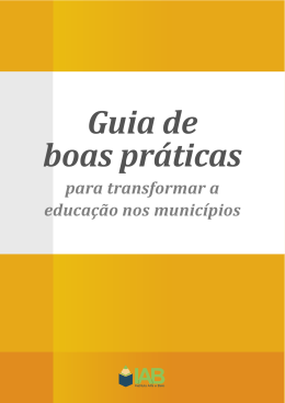 para transformar a educação nos municípios