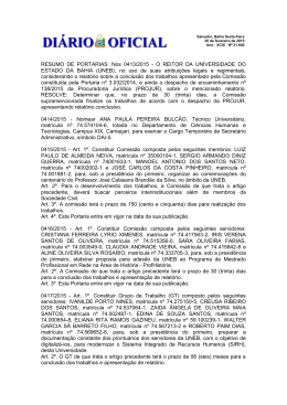 Portaria 0415/2015