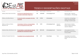 Banco de Disserta&ccedil;&otilde;es e Teses Americanistas