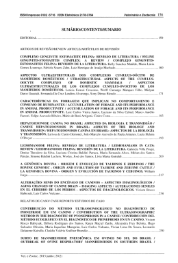 , SUMARIO/CONTENTS/SUMARIO