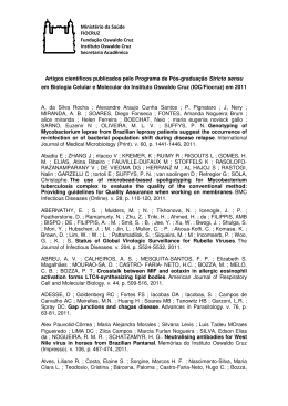 2011 - Biologia Celular e Molecular - IOC
