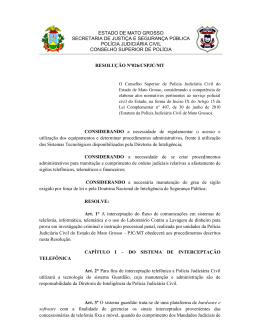 Resolu&ccedil;&atilde;o n&ordm;. 026/2015 Conselho Superior de Pol&iacute;cia