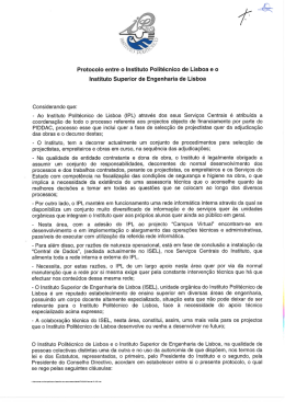 Instituto Superior de Engenharia de Lisboa