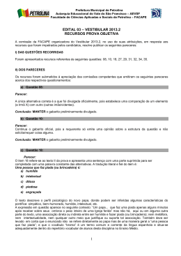 edital 03 vest 2013 2 resposta recurso