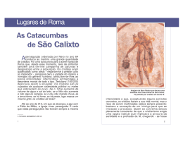 Catacumbas de São Calixto - São Josemaria Escrivá. Fundador do