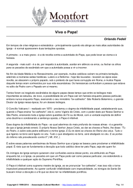 Viva o Papa!