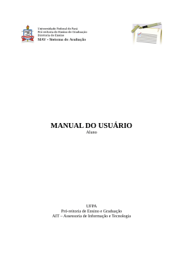 MANUAL DO USUÁRIO