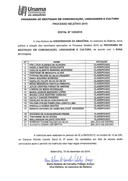 programa de mestrado em comunica&ccedil;&atilde;o, linguagens e