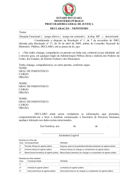 Situação Funcional - Ministério Público do Estado do Ceará