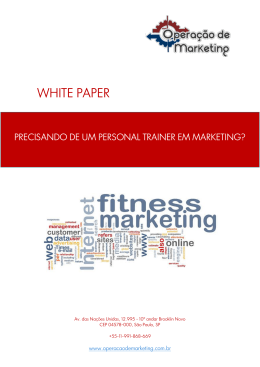 precisando de um personal trainer em marketing?