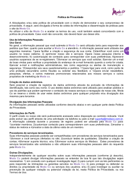 1/4 Política de Privacidade A Abicalçados criou esta