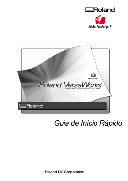 Manual Roland VersaWorks