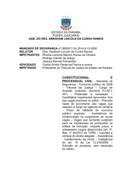 Leia mais... - Tribunal de Justi&ccedil;a da Para&iacute;ba