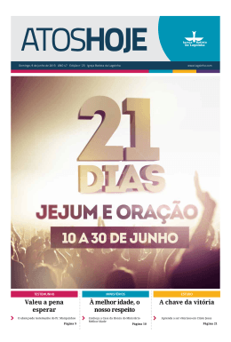 Jornal Atos Hoje Edi&ccedil;&atilde;o 23