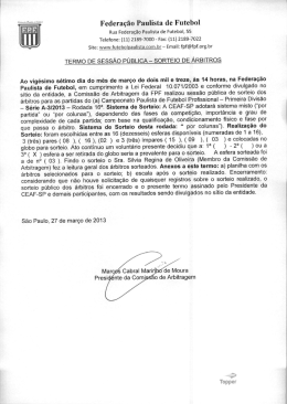 Federa&ccedil;&atilde;o Paulista de Futebol