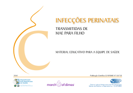 INFEC&Ccedil;&Otilde;ES PERINATAIS