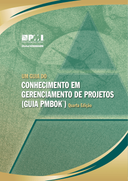 1.1 Objetivo do Guia PMBOK - Centro de Inform&aacute;tica da UFPE
