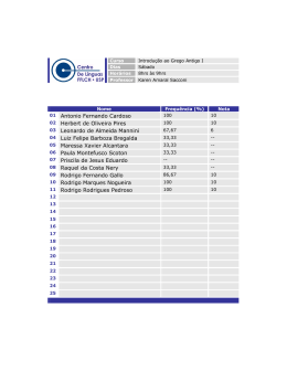 01 Antonio Fernando Cardoso 02 Herbert de Oliveira Pires 03