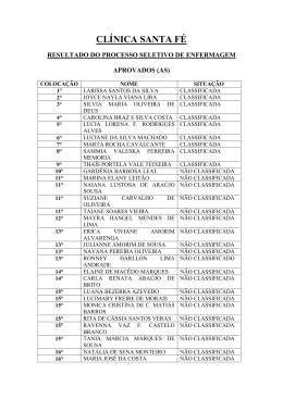 Resultado Enfermagem