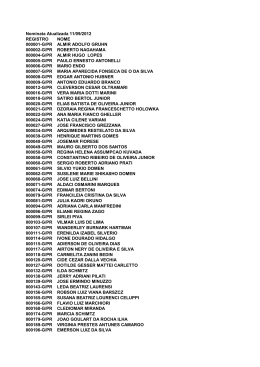Nominata Atualizada 11/09/2012 REGISTRO NOME 000001