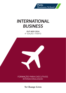 INTERNATIONAL BUSINESS