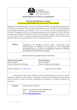 DEPARTAMENTO CENTRAL DE AQUISI&Ccedil;&Otilde;ES PREG&Atilde;O