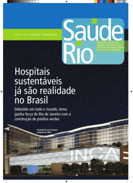 Hospitais sustent&aacute;veis j&aacute; s&atilde;o realidade no Brasil